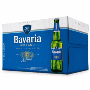 Bavaria premium beer – box 24x33cl bottle