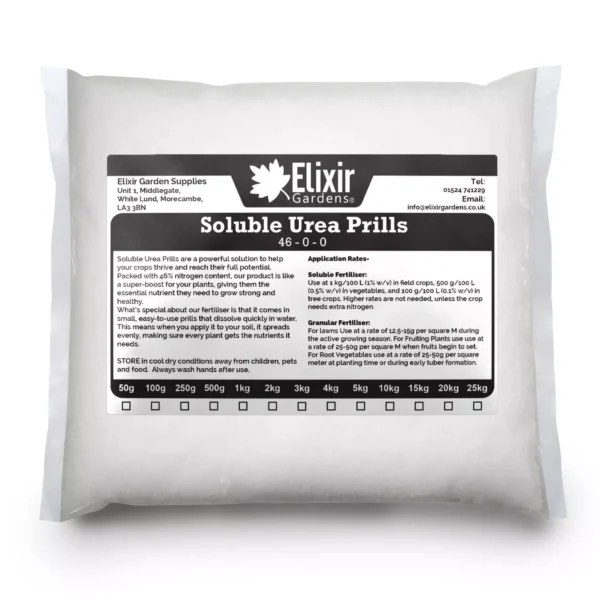 Urea Soluble Prills/Granular 46% (N) Fertiliser | Quick Release | Multiple Sizes - Image 4